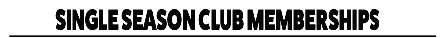 Blue Lightning Track Club Memberships