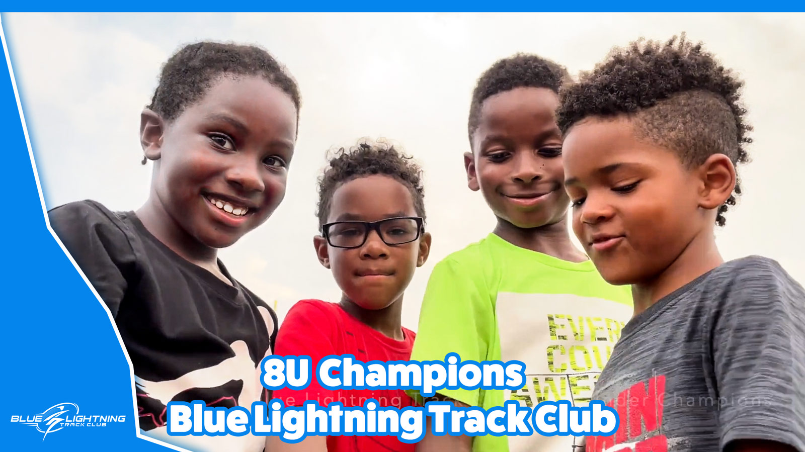 Blue Lightning Track Club - 8U Relay Practice