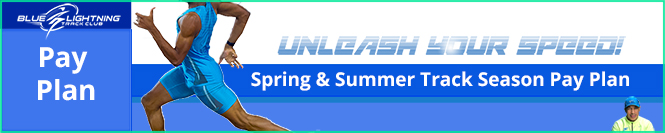 Blue Lightning Track Club All-Seasons Club Membership